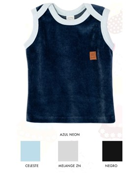 CHALECO PARA BEBE DE PLUSH. RUABEL.