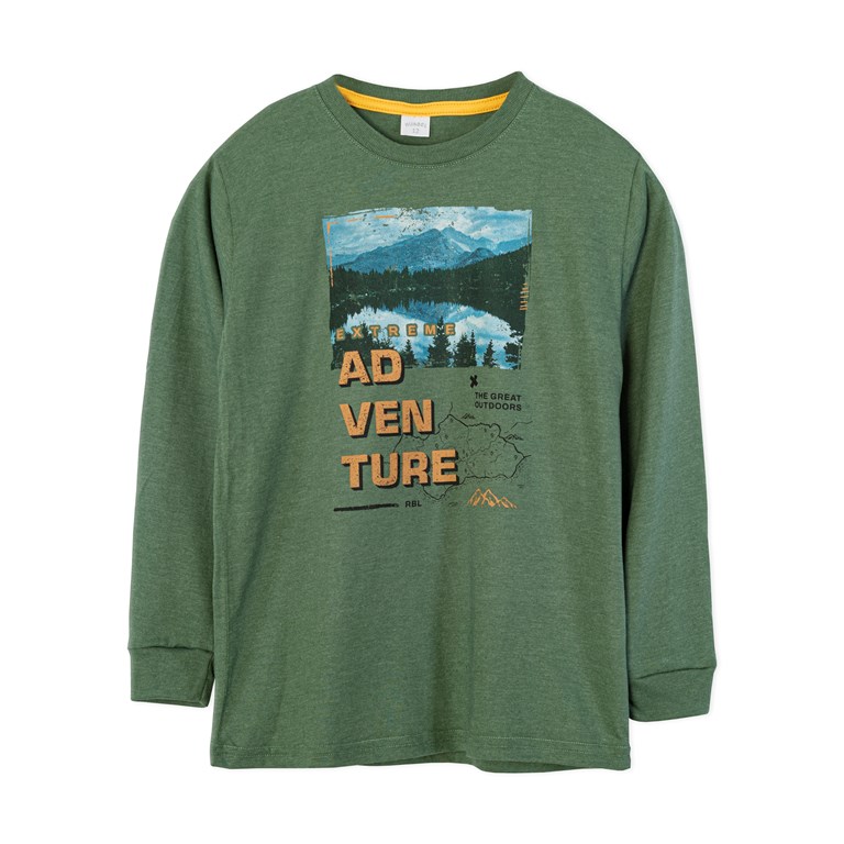 Remera nene con estampa adventure. Ruabel