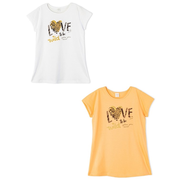 Remera de nena con estampa 'Love'. ruabel