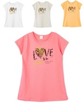 Remera de nena con estampa 'Love'. ruabel