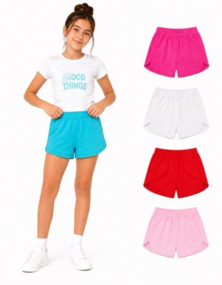 SHORT NENA EN RUSTICO LISO. RUABEL