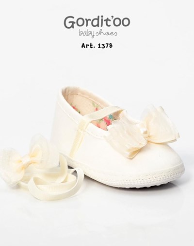 BALERINA PIMA NATURAL CON DETALLE MOÑO DOBLE+VINCHA. GORDITOO