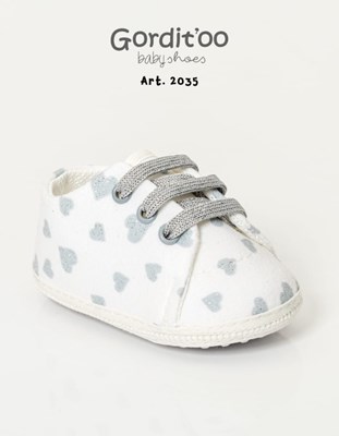 ZAPATILLA ACORDONADA PARA BEBA ESTAMPADA LIBERTY GORDITOO