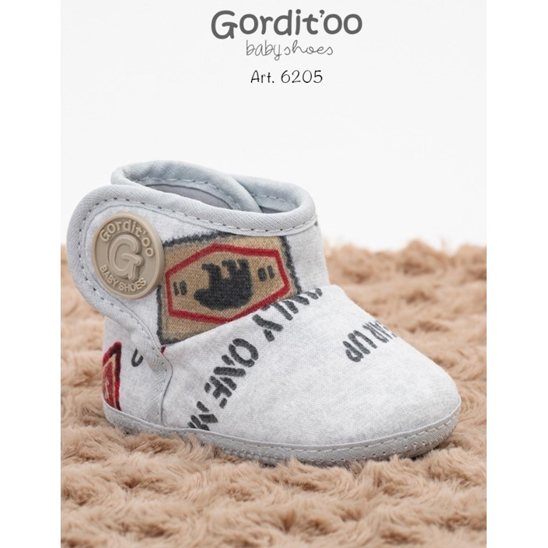 BOTA DOBLE ABROJO ESTAMPADO. GORDITOO