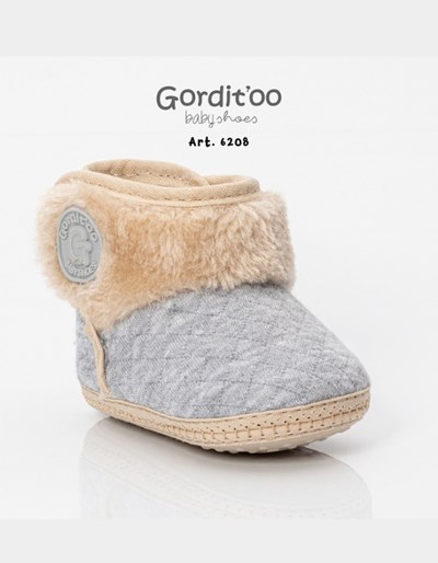 BOTA DOBLE ABROJO MATELASSE NATURAL ESTAMPADO + PELUCHE GORDITO0
