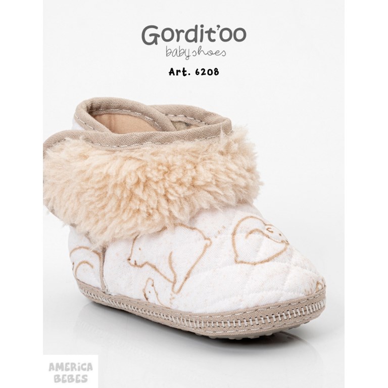 BOTA DOBLE ABROJO MATELASSE NATURAL ESTAMPADO + PELUCHE GORDITO0