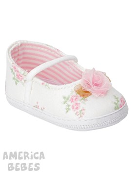 BALERINA BEBA ESTAMPADA LIBERTY CON APLIQUE FLOR GORDITOO