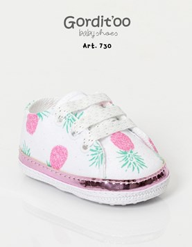 zapatilla anana glitter fuscia gorditoo