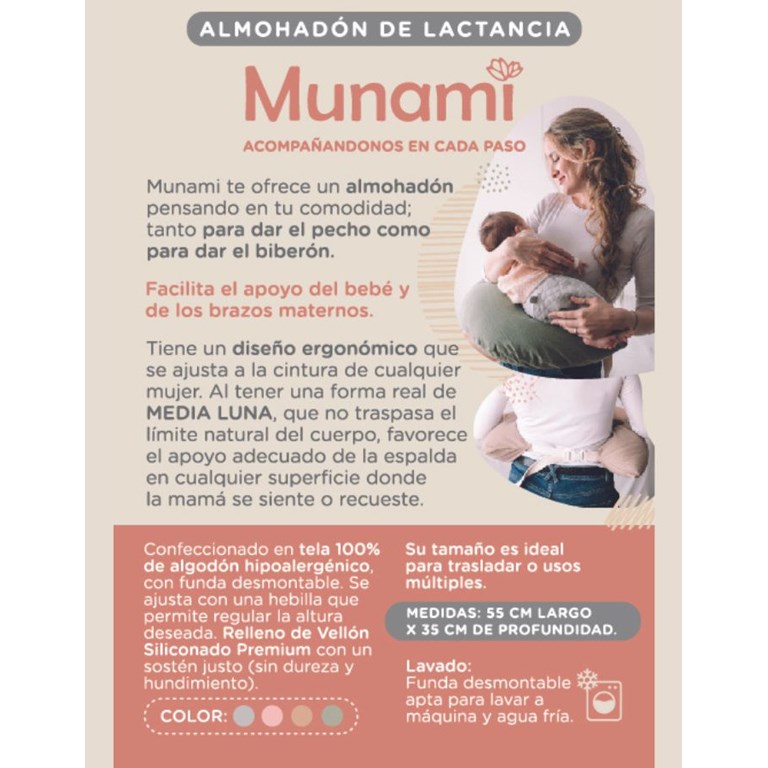 ALMOHADONES LACTANCIA. MUNAMI