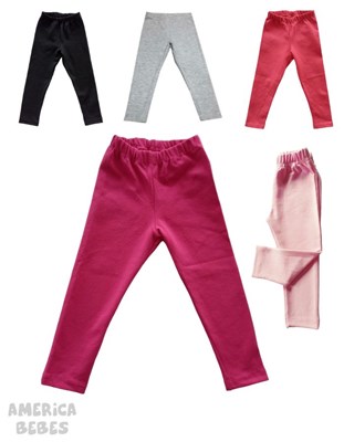 CALZA BEBA ALGODON CON LYCRA PREMIUM COLORES LISOS. NEGRO-FUSCIA-GRIS-ROSA-TOPO-CORAL. LABENDEL