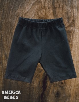 CALZA PARA NENA BIKER NEGRA LISA LABENDEL