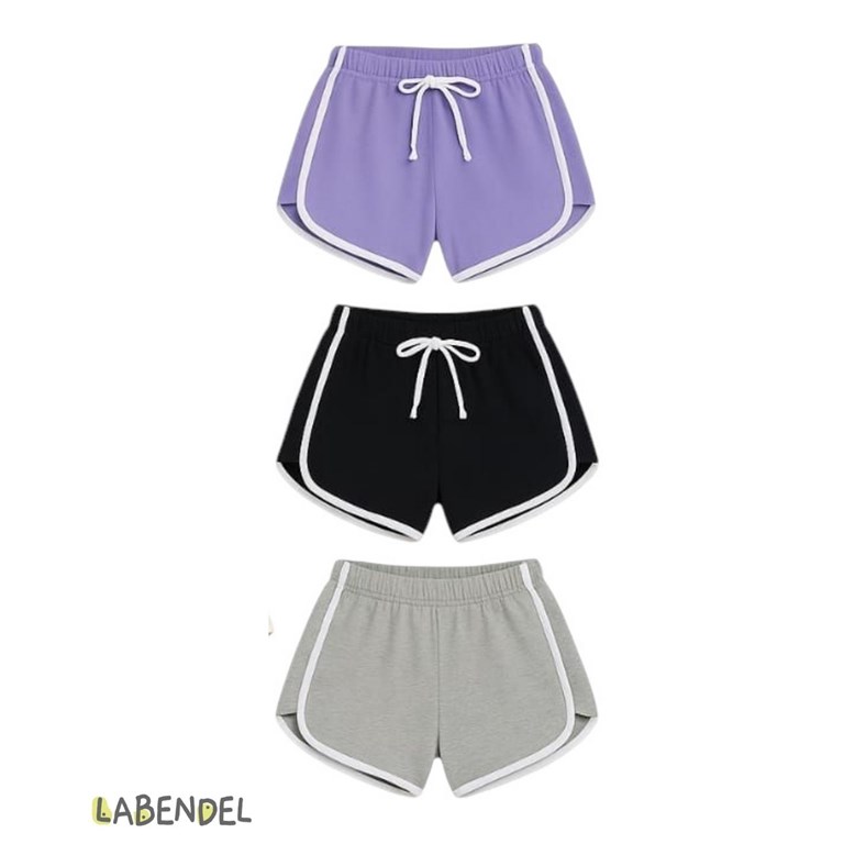 Short rustico premium de nena con tiras. Labendel