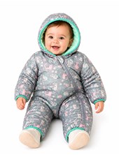 Astronauta para beba enterito con corderito interno, estampa: gatitos. Sin piecito. Labendel