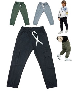 PANTALON JOGGER CARGO RUSTICO CON CORDON EN CINTURA REGULABLE. COLORES: NEGRO-MILITAR-GRIS OSCURO. LABENDEL