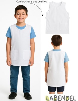 PONCHO VARON CON BROCHES SIN MANGA CON DOS BOLSILLOS ADELANTE ARCIEL. LABENDEL