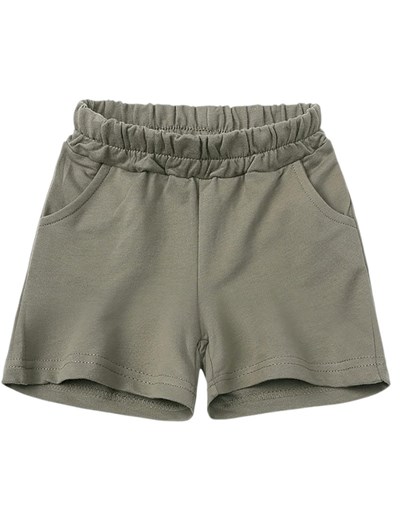 SHORT RUSTICO VERDE CON BOLSILLOS LABENDEL