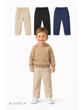 Pantalon bebe recto carpintero gabardina elastizada. ColoreS: Negro, beige, azul. Labendel