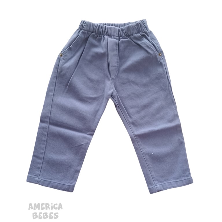 PANTALON BEBE GABARDINA FACHERITOS