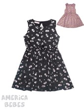 VESTIDO PARA NENA SOFT FOIL ESTAMPADO FACHERITOS