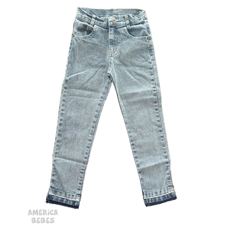 PANTALON CHUPIN NENA JEAN ELASTIZADO FACHERITOS