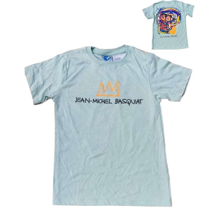 remera manga corta estampada