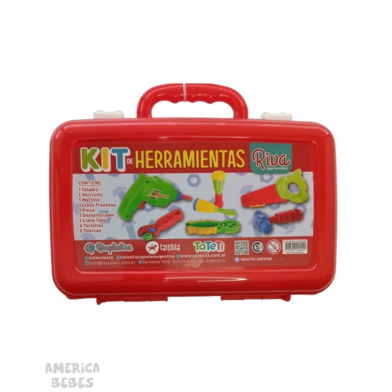 VALIJA SET DE HERRAMIENTAS CONTIENE 13 PIEZAS RIVAPLAST