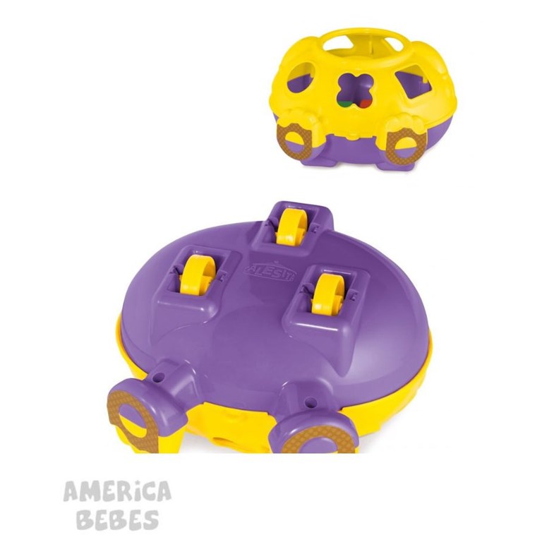 Osito Jumpy con formas didacticas. Calesita
