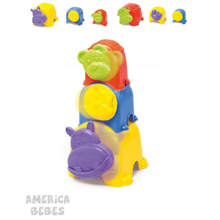 ANIMACUBOS DIDACTICO PARA BEBES CALESITA