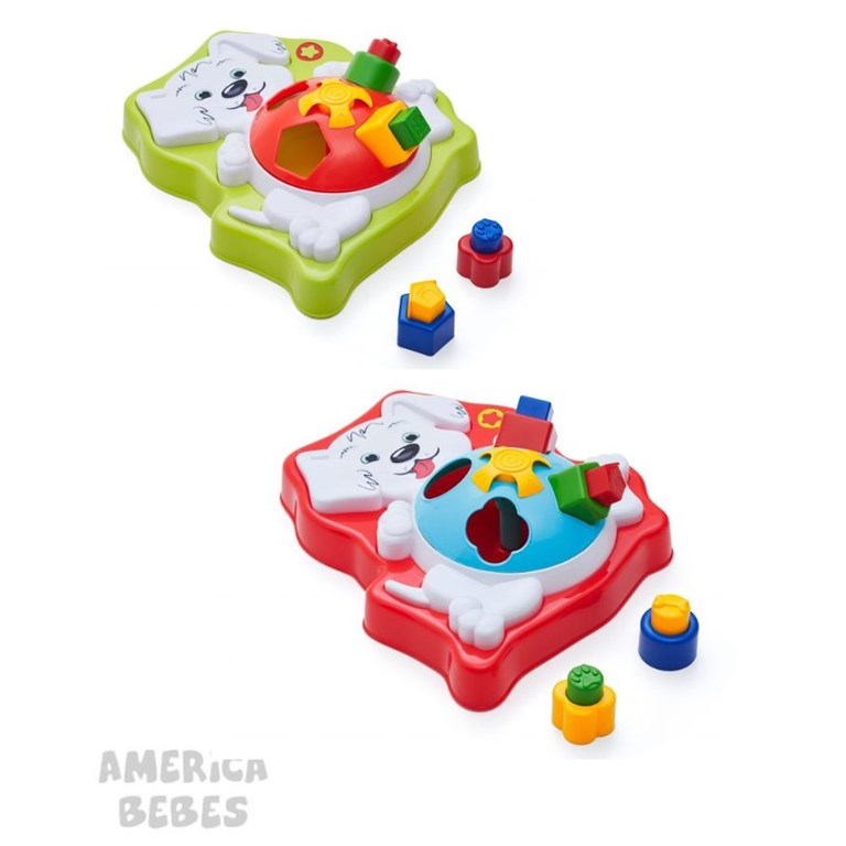JUEGO DIDACTICO DOG MIX PARA ENCASTRE CALESITA