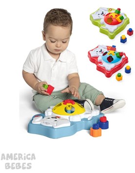 JUEGO DIDACTICO DOG MIX PARA ENCASTRE CALESITA