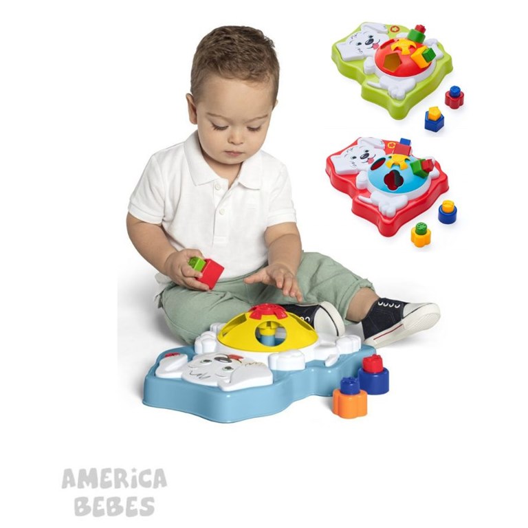 JUEGO DIDACTICO DOG MIX PARA ENCASTRE CALESITA