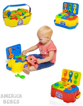 TOOL KIDS MESA DIDACTICA DE HERRAMIENTAS PARA BEBES CALESITA