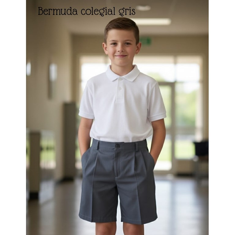 A101 GRIS BERMUDA TROPICAL COLEGIAL SU ROGER