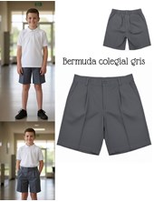 A101 GRIS BERMUDA TROPICAL COLEGIAL SU ROGER