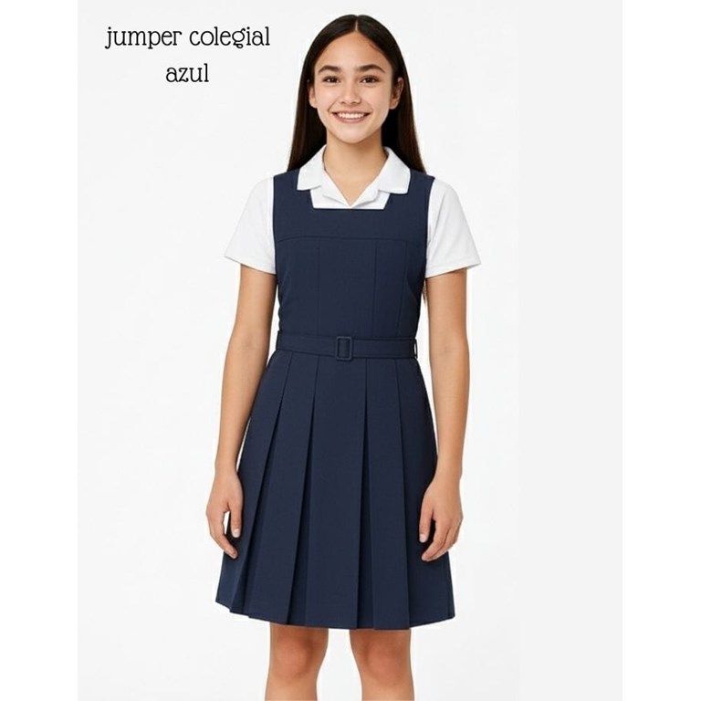 A102 AZUL JUMPER SARGA COLEGIAL SU ROGER