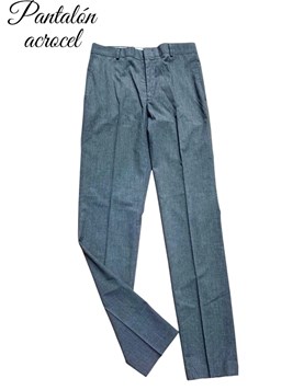 A104 PANTALON ACROCEL ARCIEL TROPICAL GRIS. SU ROGER
