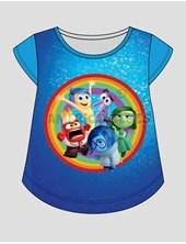 REMERA INTENSAMENTE MANGA CORTA SUBLIMADA TODOS LOS PERSONAJES DISNEY