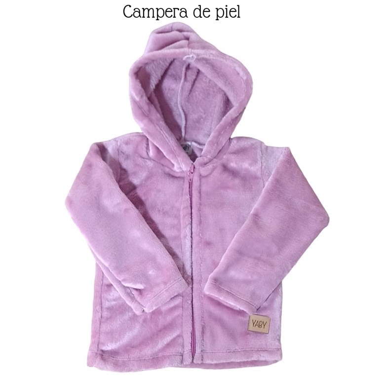 CAMPERA DE PIEL DE BEBE. YABY