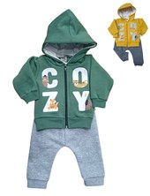 CONJUNTO FRISA CON CAMPERA COZY. YABY