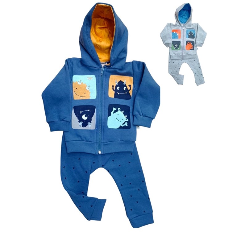 CONJUNTO FRISA CON CAMPERA AMIS. YABY