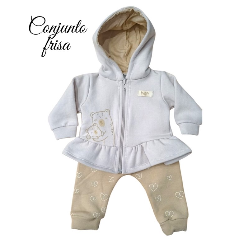 CONJUNTO FRISA CON CAMPERA MOM. YABY