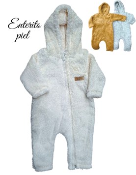 ENTERITO DE BEBE SHERPA DOBLE CON CIERRE YABY
