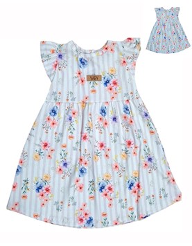 VESTIDO FLORAL. YABY