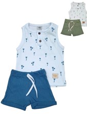 CONJUNTO SIN MANGA PAMLERAS. YABY