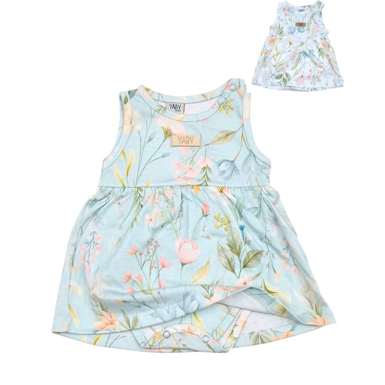 BODY VESTIDO GARDEN. YABY