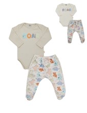 Conjunto de bebe roar.Yaby