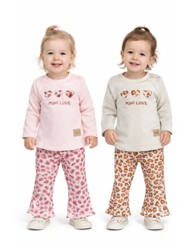 Conjunto mini love.Yaby