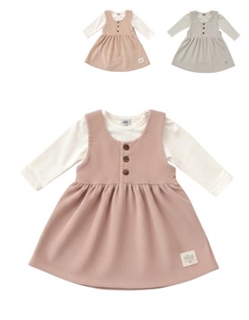 Body + vestido coquette.Yaby