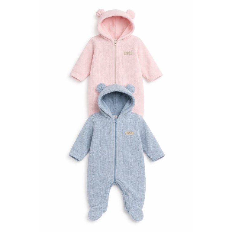 Enterito chenille bondeado osito.Yaby