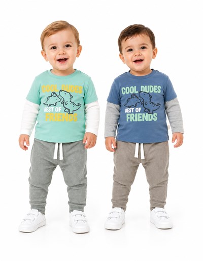 CONJUNTO COOL DINOS. YABY